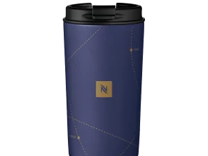 Nespresso Nomad Travel Mug - Limited Edition Festive Odyssey Blue