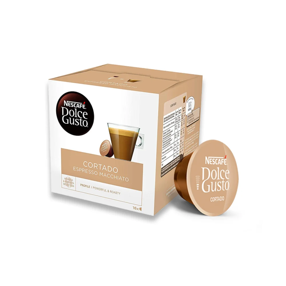Nescafe Dolce Gusto Cortado (Espresso Macchiato) 16 Capsules