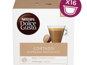 Nescafe Dolce Gusto Cortado (Espresso Macchiato) 16 Capsules