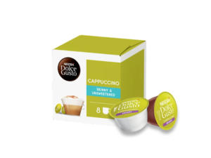 Nescafe Dolce Gusto Cappuccino Skinny Coffee Pods 16 Capsules