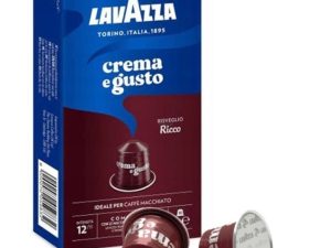 Lavazza Crema e Gusto Ricco Coffee Capsules - 10 Capsules