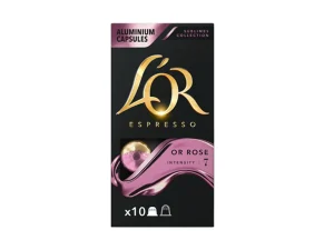 L'or OR Rose Coffee Capsules - 10 Capsules