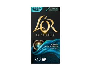L'or Papua New Guinea Coffee Capsules - 10 Capsules
