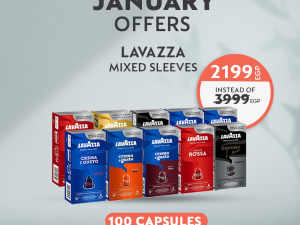 Lavazza Mixed Sleeves - 100 Capsules