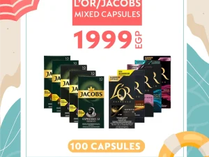 L’OR & Jacobs Mixed Sleeves - 100 Capsules