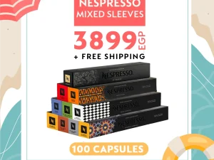 Nespresso Mixed Sleeves - 100 Capsules