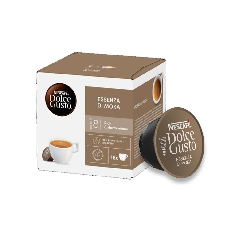 Nescafe Essenza Di Moka Dolce Gusto Coffee Capsules - 16 Capsules