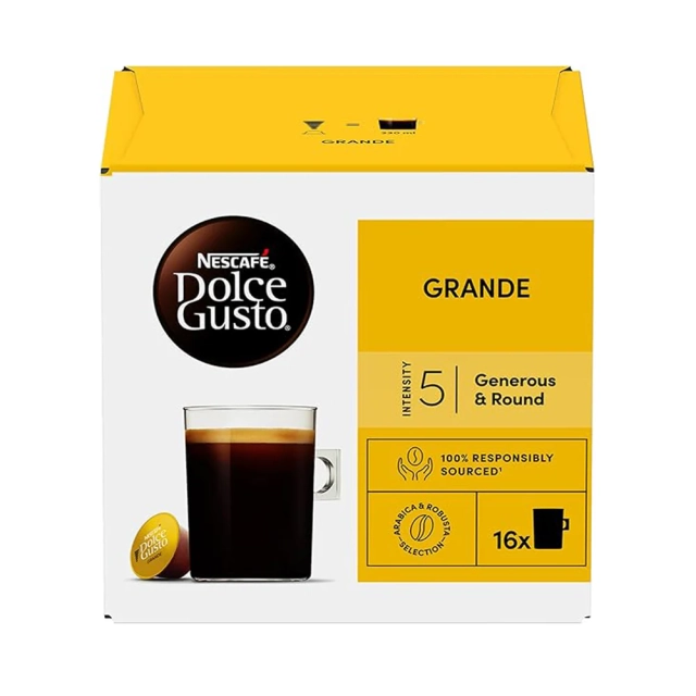 Nescafe Dolce Gusto Grande Coffee Pods 16 Capsules Nespresso