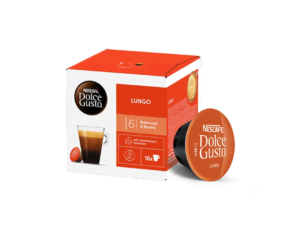 Nescafe Lungo Dolce Gusto Coffee Capsules - 16 Capsules