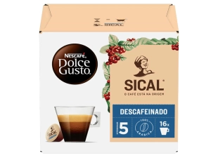 Nescafe Sical Descafeinado - Dolce Gusto Compatible - 16 Capsules