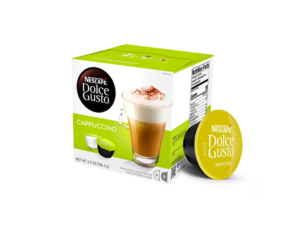 Nescafe Dolce Gusto Cappuccino Coffee Pods - 16 Capsules